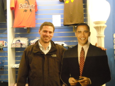 Obama and me...
